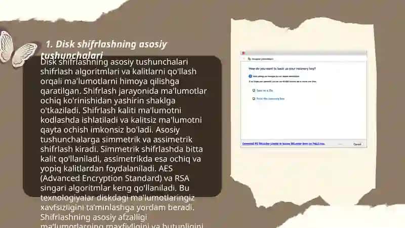 Disk shifrlash vositalari (BitLocker, VeraCrypt) 3
