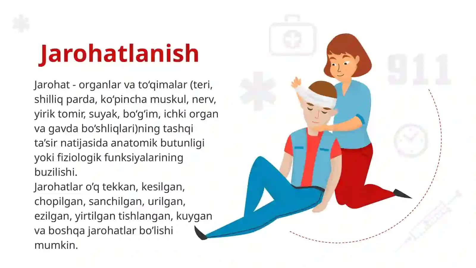 Birinchi yordam ko'rsatish 3