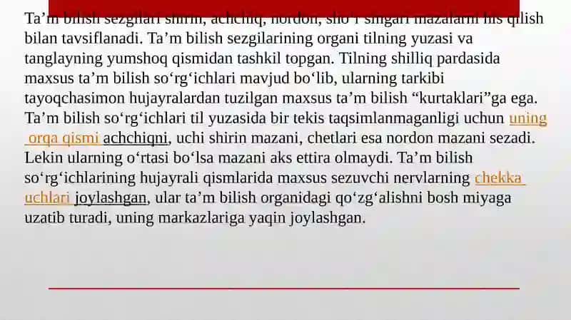 ta'm bilish a'zosi 3