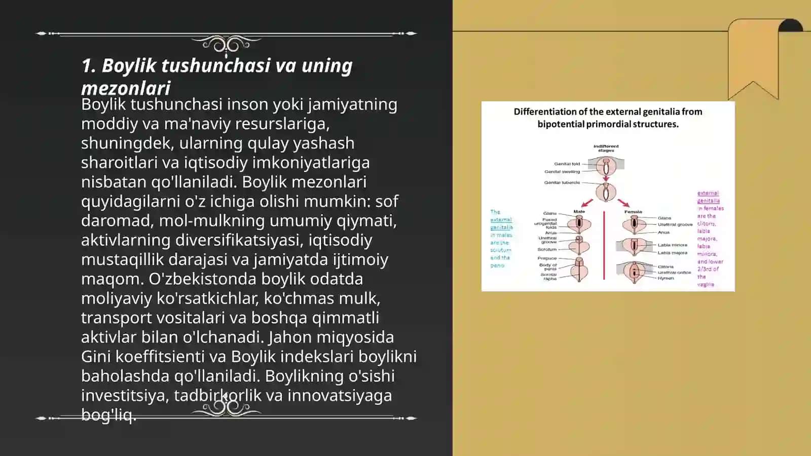 Boylikdan foydalanish mezonlari 3