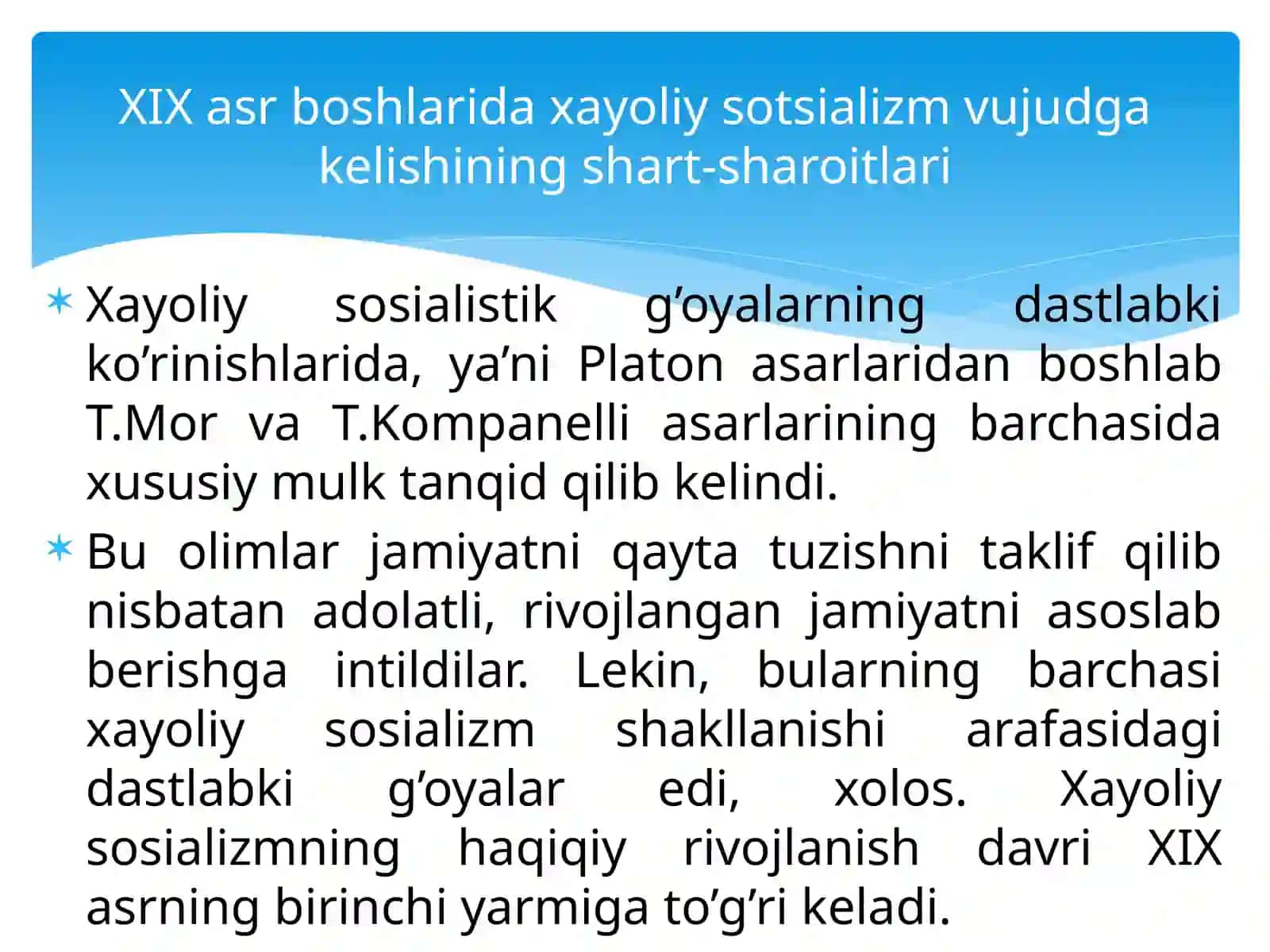 BOZOR IQTISODIYOTIGA MUXOLIF - SOTSIALISTIK YO’NALISH MOHIYATI VA UNING TARIXIY TAQDIRI 3