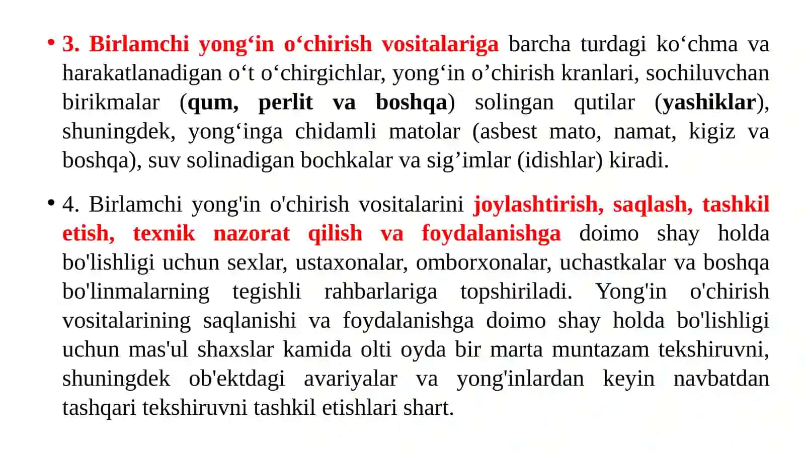 Fabrikalarda yong;inga qarshi kurashish tizimi uskunalarda xavfsizlikqoidalari 3