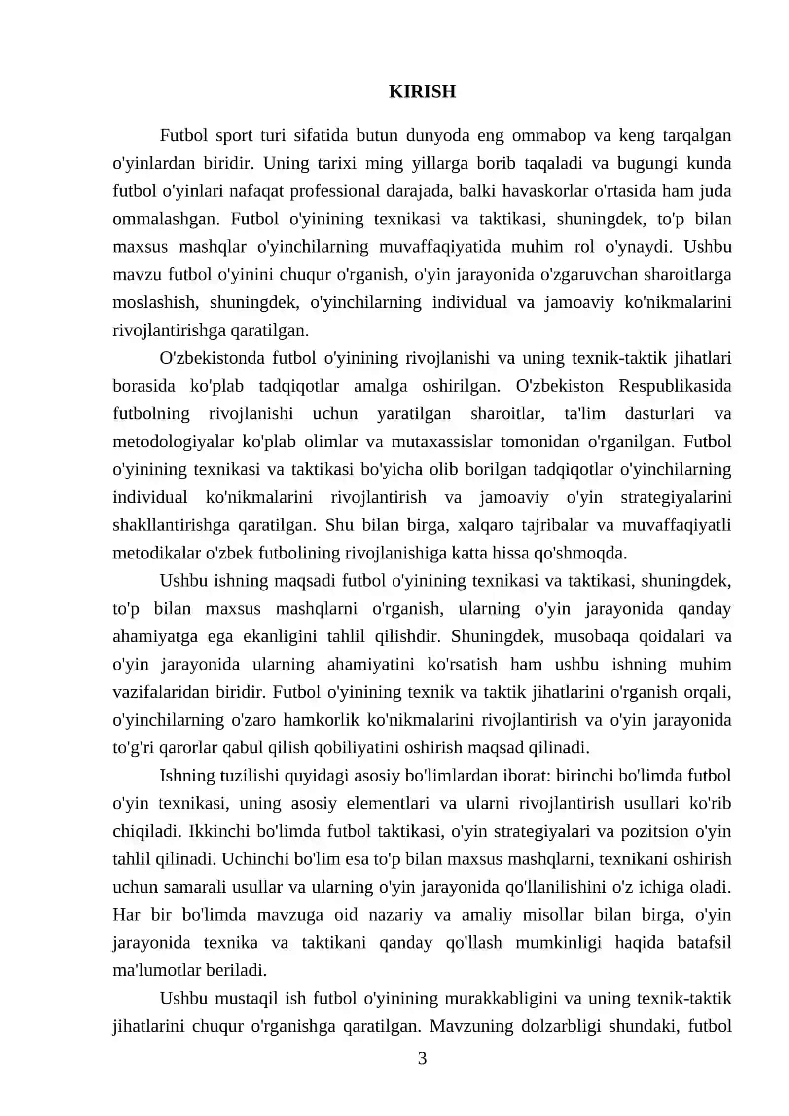 Futbol o‘yin texnikasi va taktikasi. To‘plar bilan maxsus mashqlar. Musobaqa qoidalari yuzasidan taqdimot tayyorlash 3