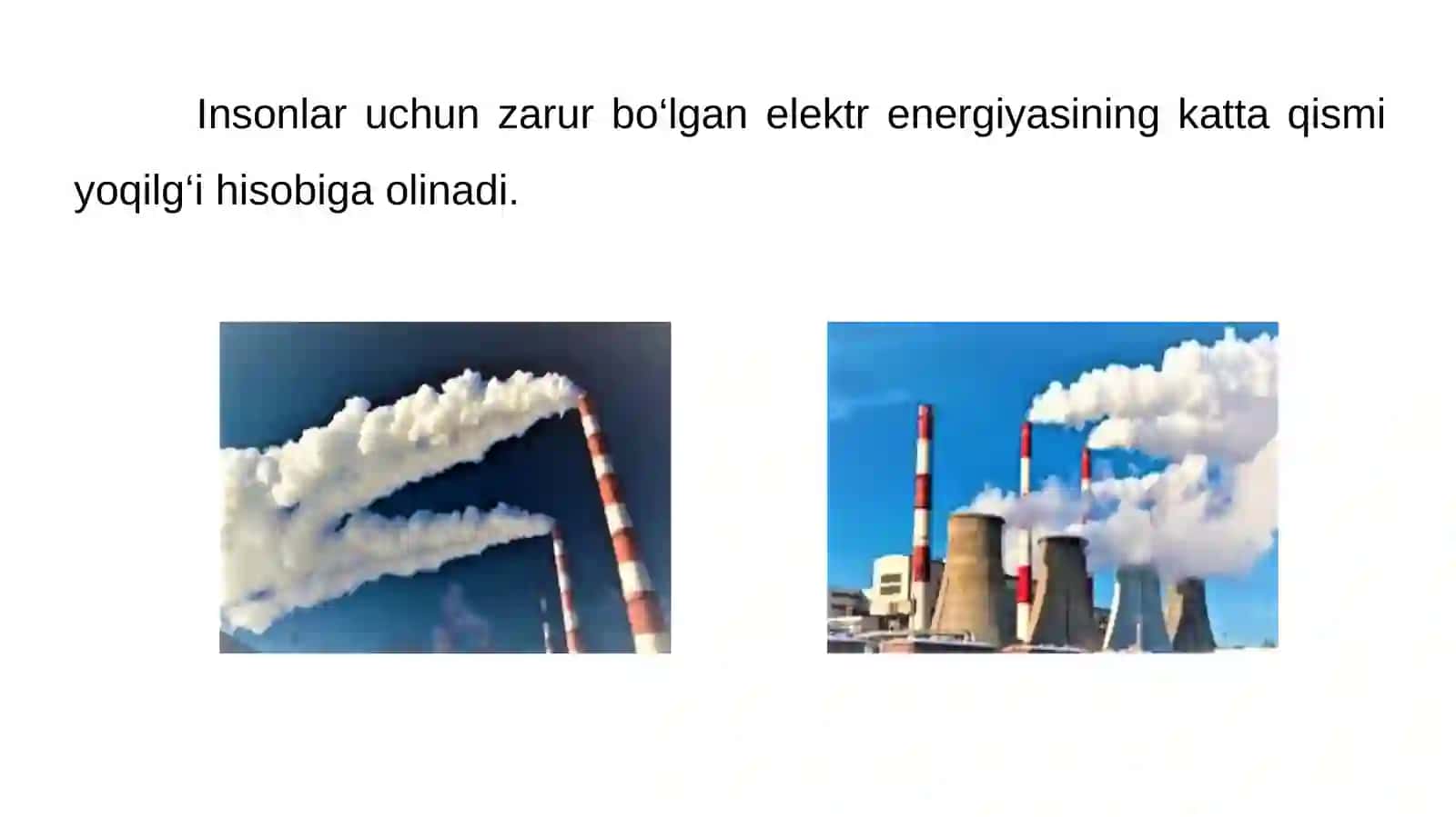Issiqlik mashinalari va tabiatni muhofaza qilish. 9-sinf fizika fanidan dars ishlanma 3
