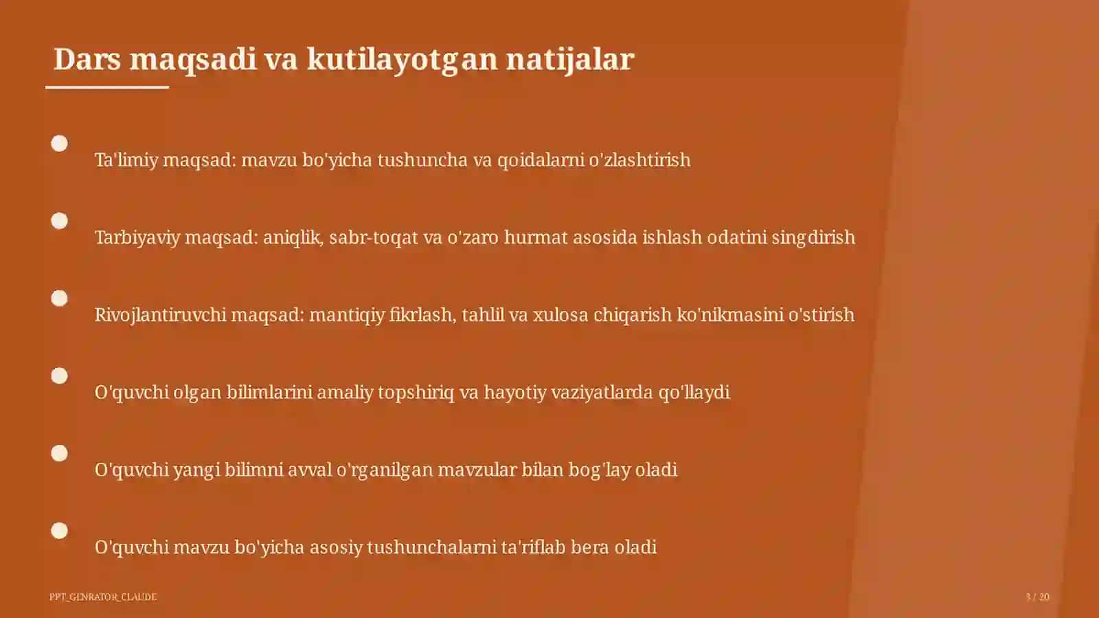 O'zbekistonning dorivor o'simliklari (6-sinf) 3