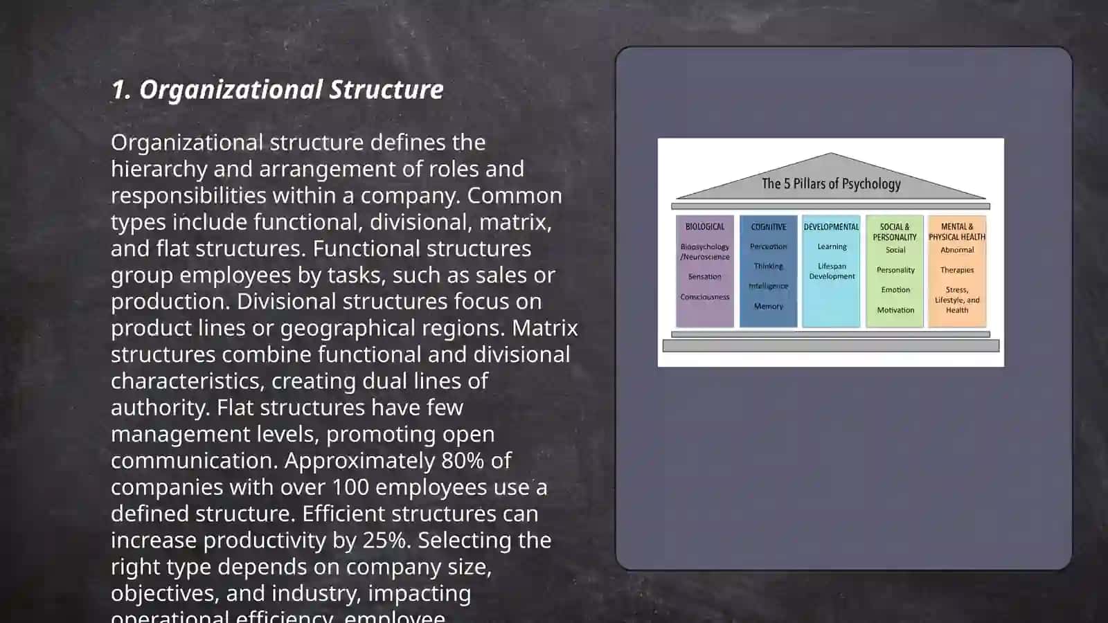 Work organization and responsibility 3