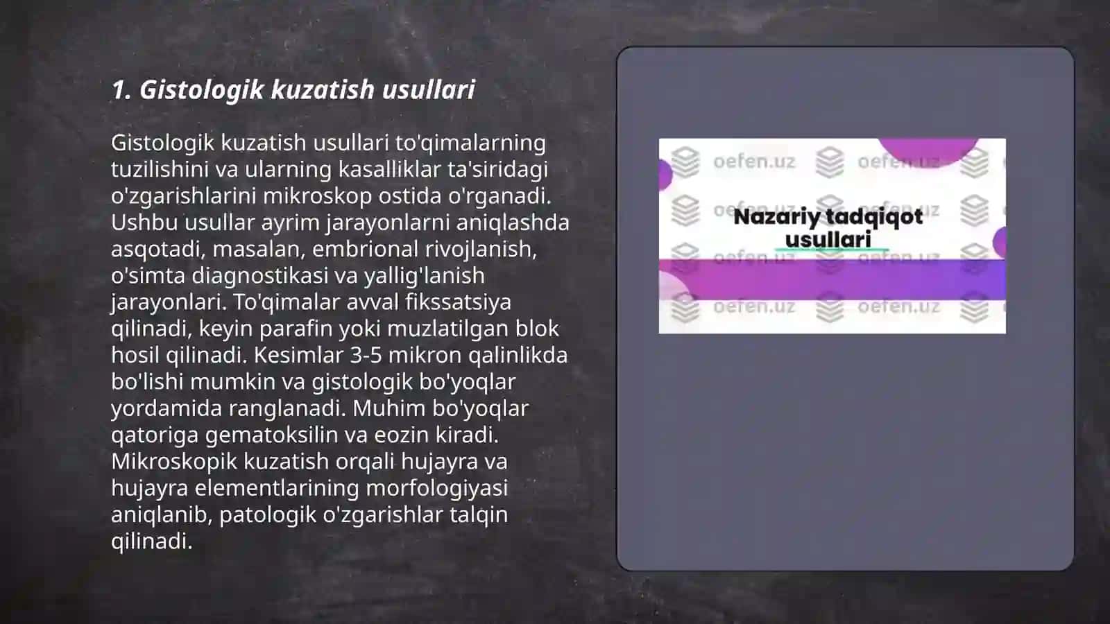 Gistologik kuzatish usullari 3