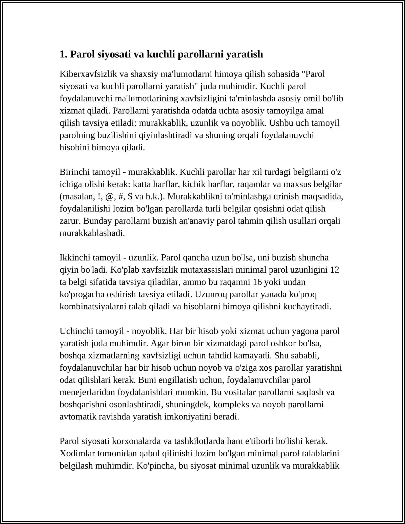 Kiberxavfsizlik va shaxsiy ma’lumotlarni himoya qilish 3