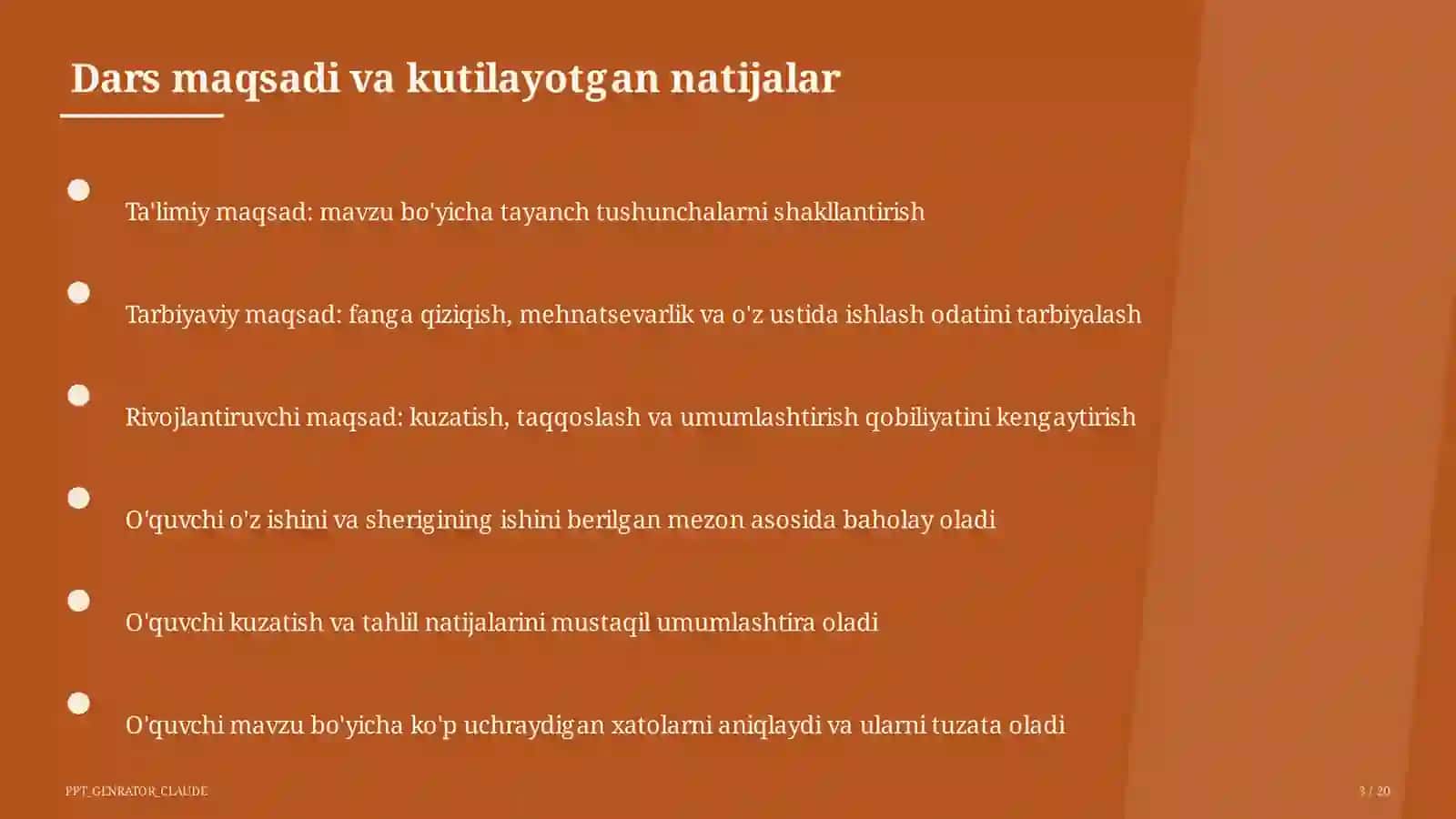 Sinf soati va tarbiyaviy tadbirlar 3