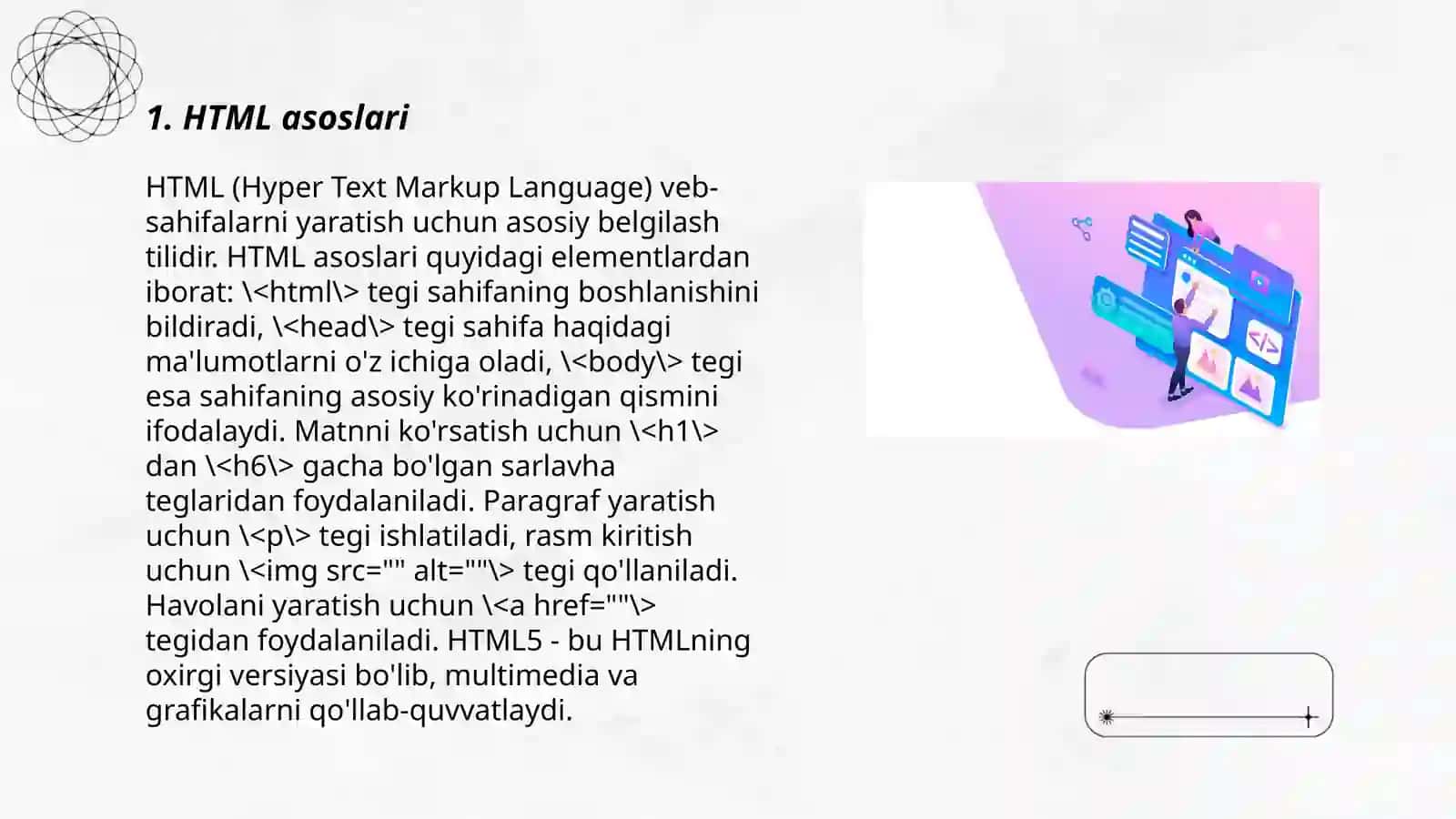 HTML asoslari 3