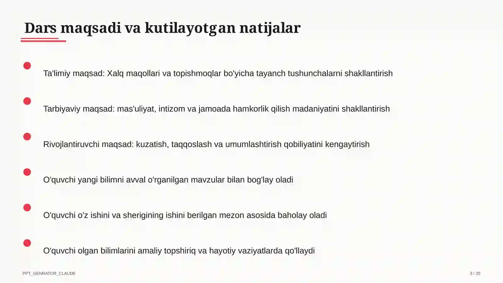 Xalq maqollari va topishmoqlar (2-sinf) 3