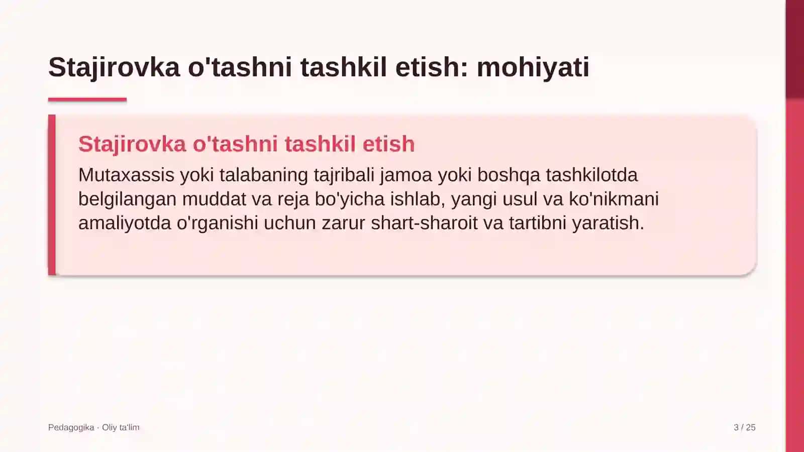 axborot kutubxona markazlarida stajirovka o'tashni tashkil etish 9848 3