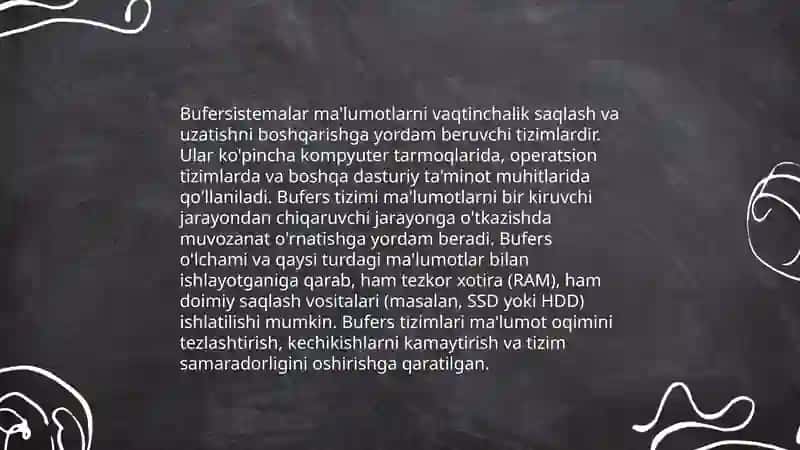 Bufer sistemalar 3