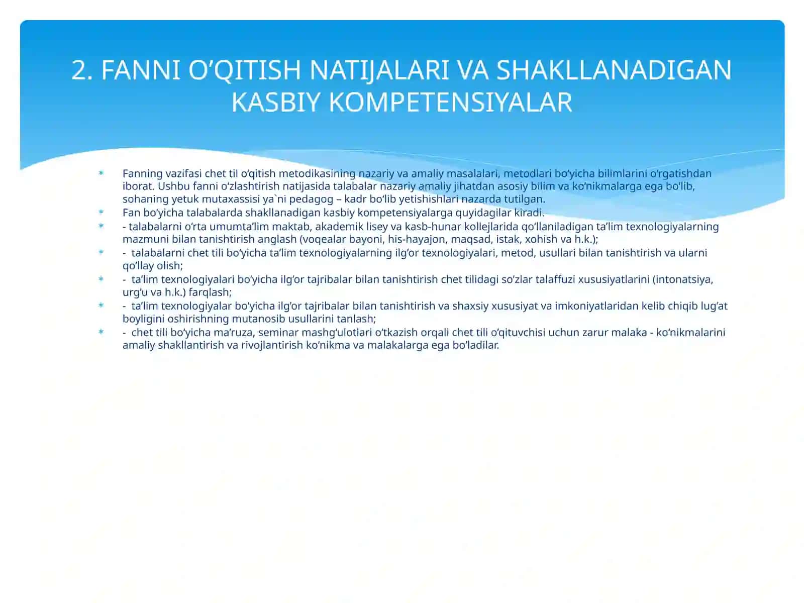 Til o'qitish metodikasi (2-qism) 3