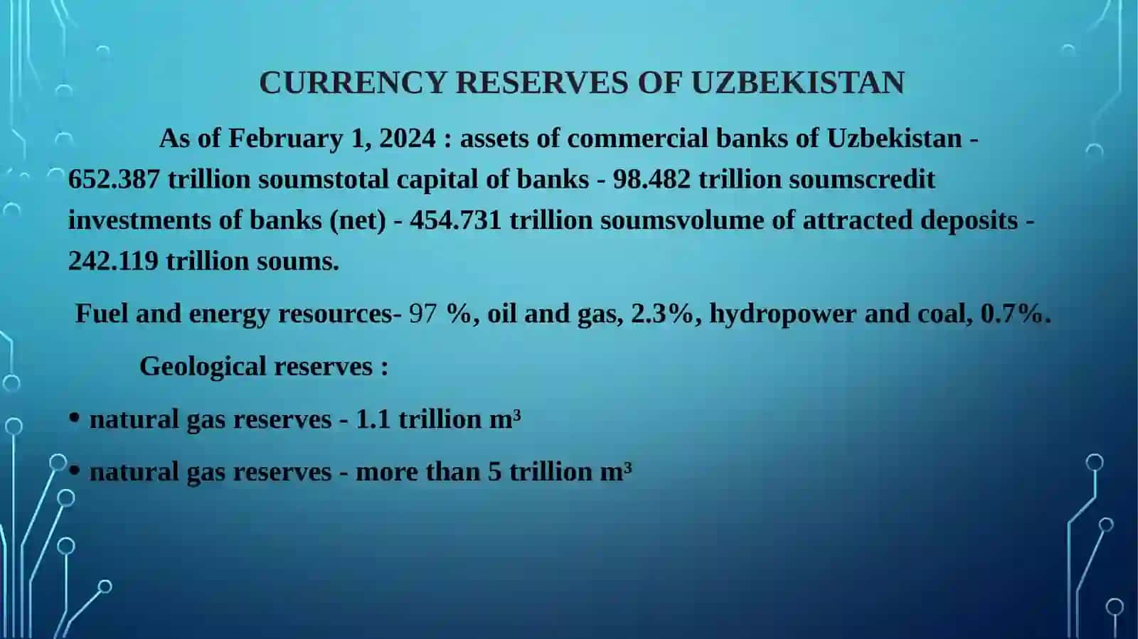 ECONOMIC DEVELOPMENT OF UZBEKISTAN 3