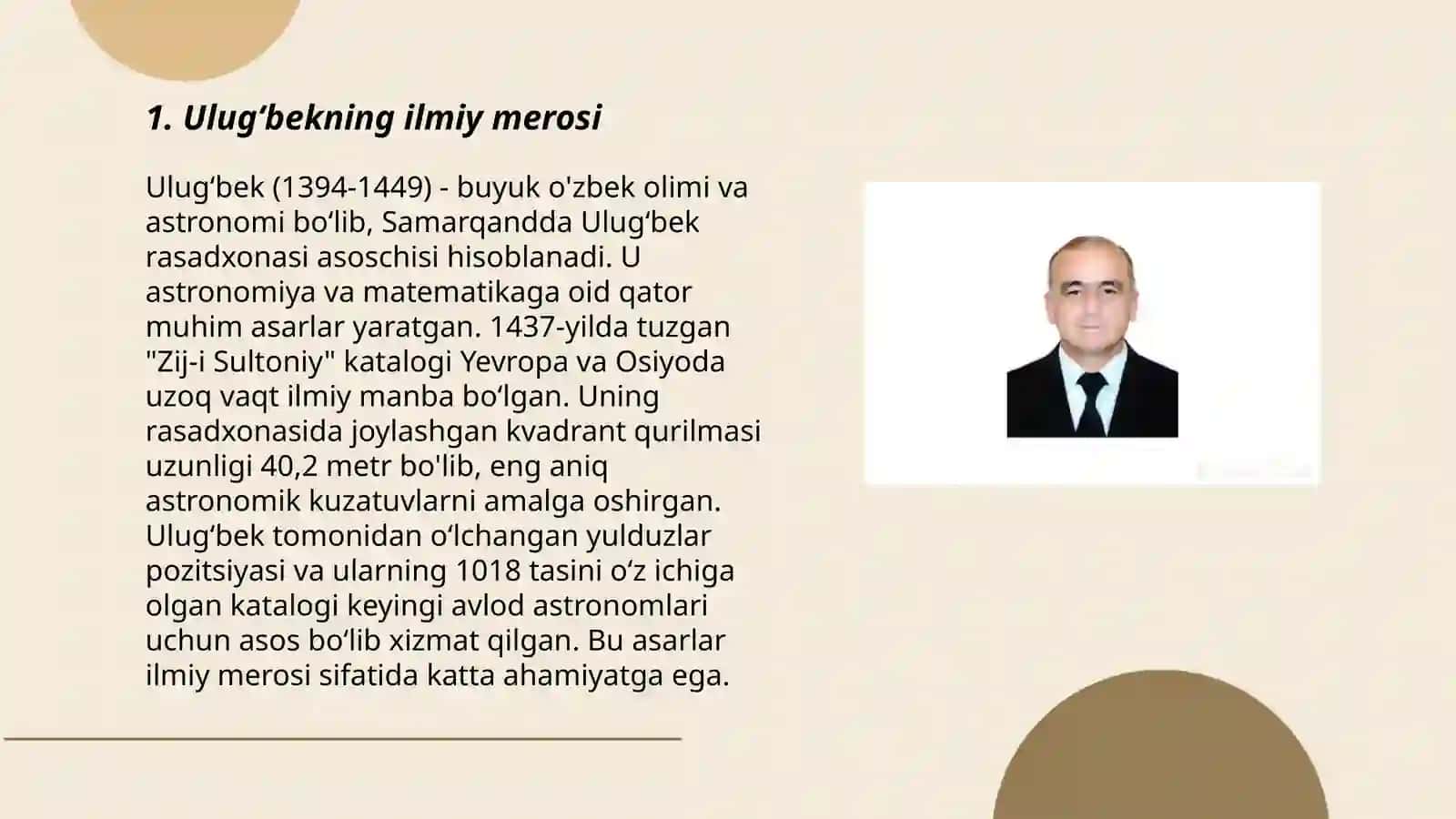 Mirzo Ulugʻbek vorislari 3