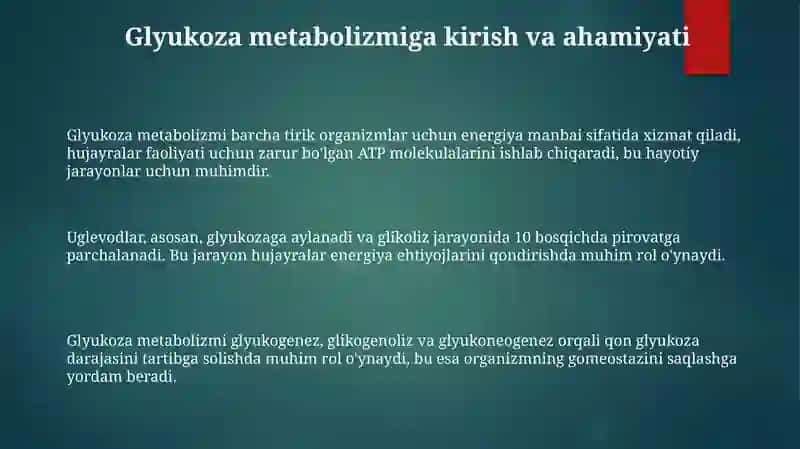 Glukozametobalizmivauningahamiyati 3