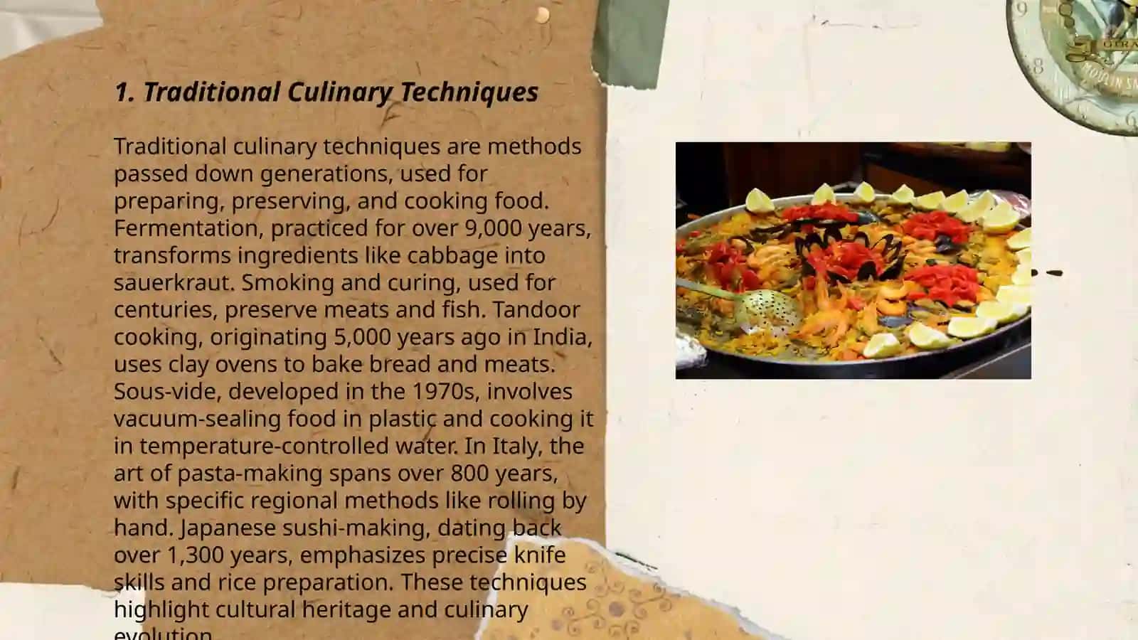 Traditional Culinary Techniques 3