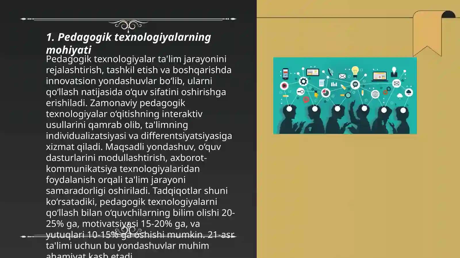 Pedagogik texnologiyalar fanining predmeti maqsadi va vazifalari 3
