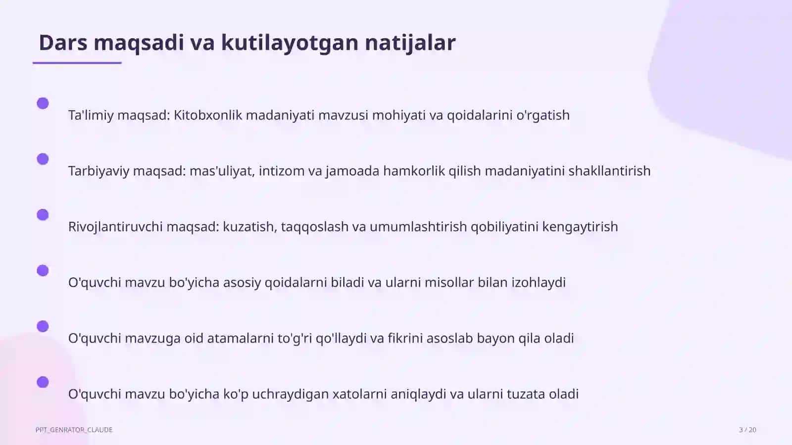 Kitobxonlik madaniyati 3