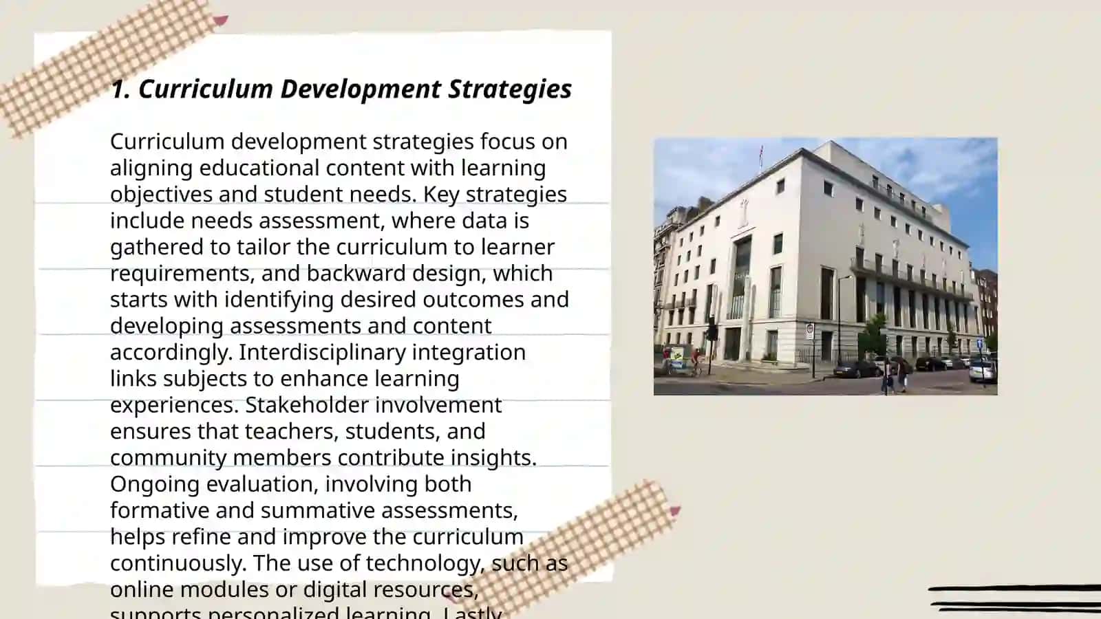 Curriculum Development Strategies 3