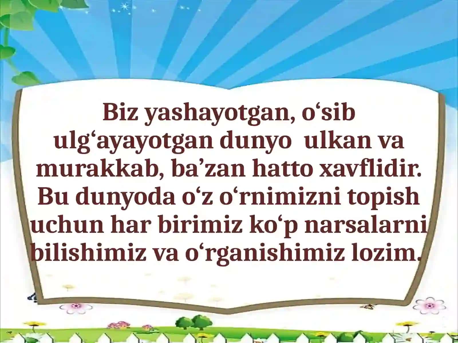 BILIM OL, KASB-HUNAR TANLA! 3