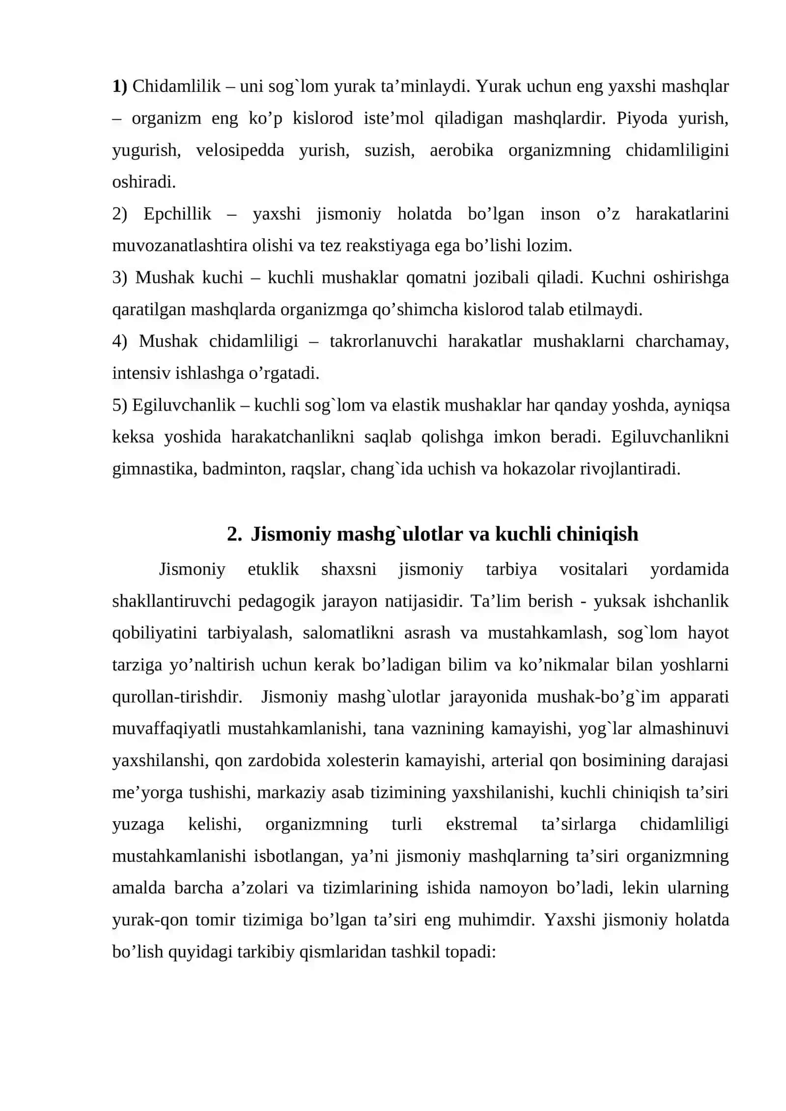 Jismoniy faollik va harakatlanish gimnastikasi 3
