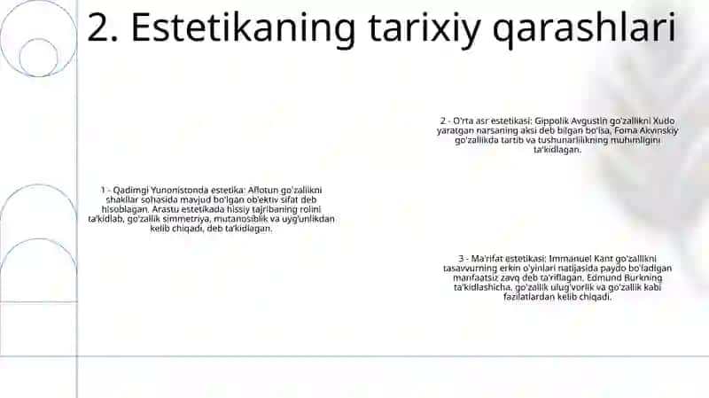 Estetika 3