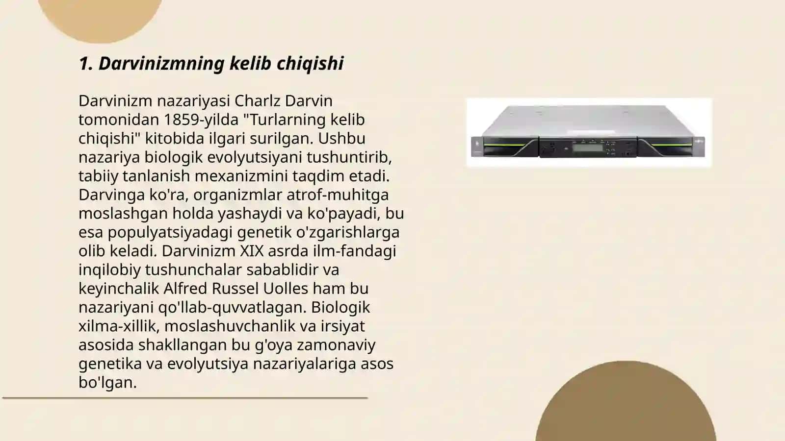 Darvinizmning kelib chiqishi 3