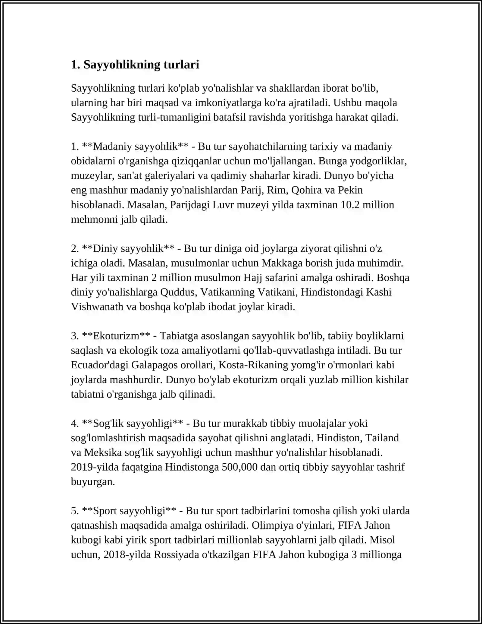 TOUR GID VA TOUR OPERATOR SAYXAT BO'YICHA QOLLANMA 3