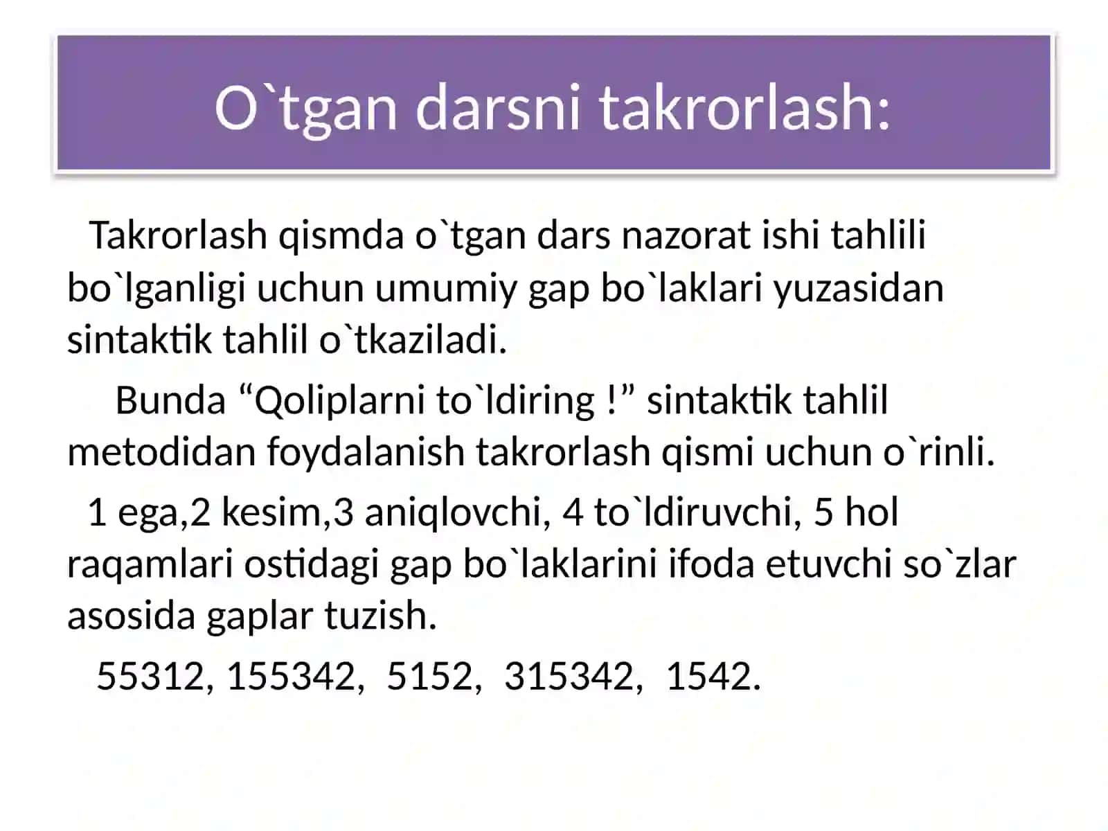 Rahmonova Dilfuzaxonning Ona Tili va Adabiyot Dars Ishlanmasi 3