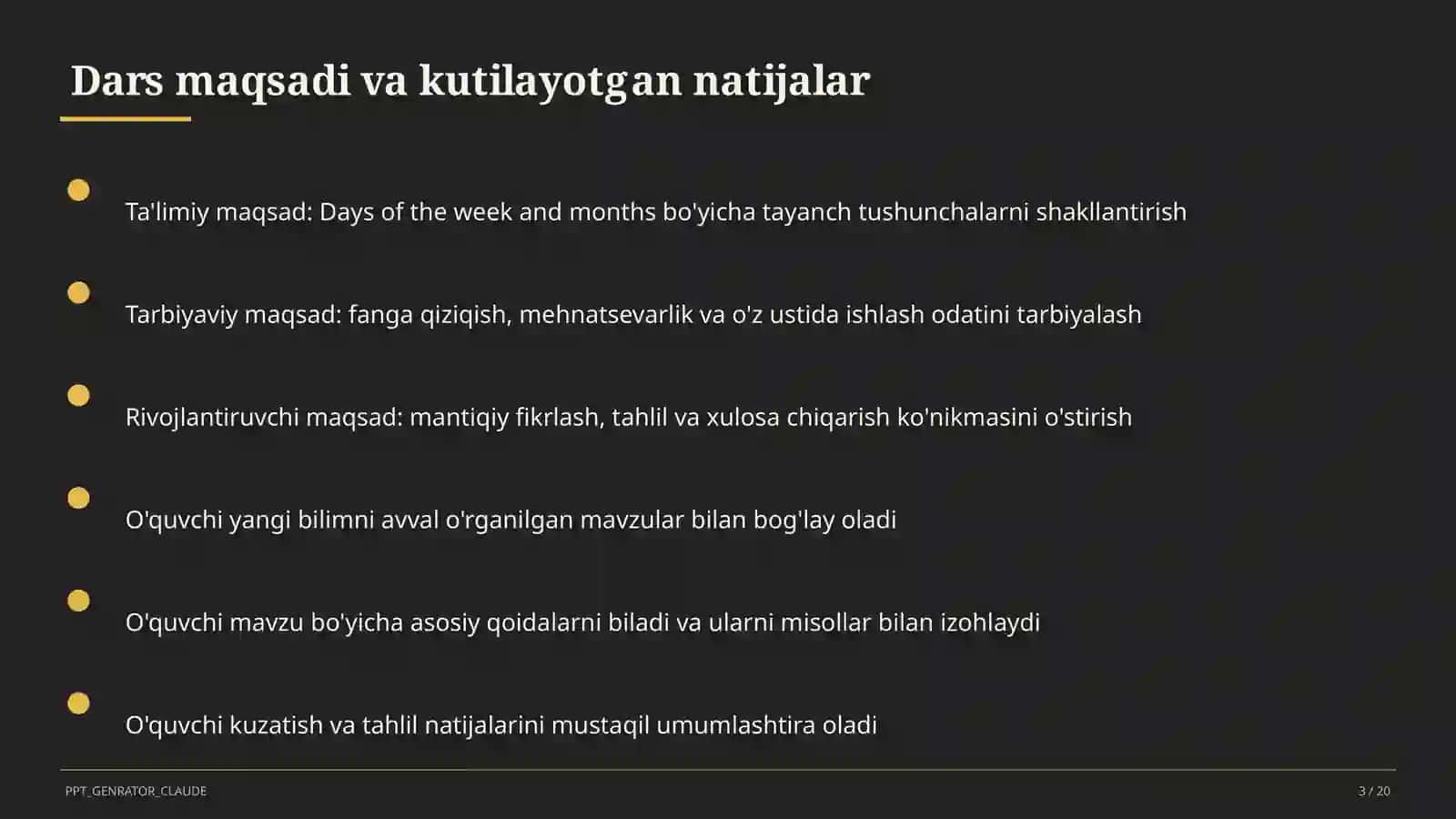 Ingliz tili (1–11) — metodik birlashma uchun 3
