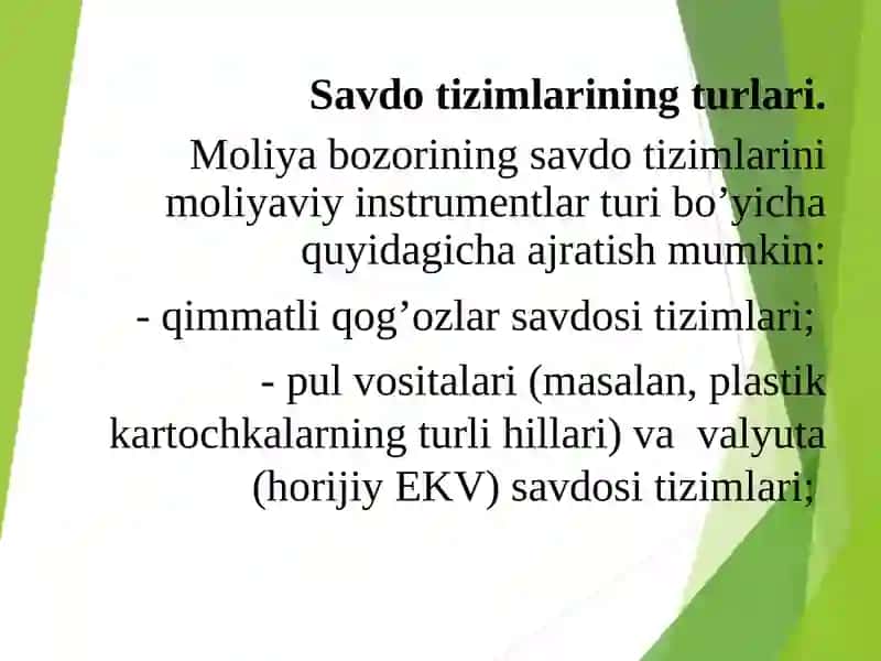 Moliya statistika 3