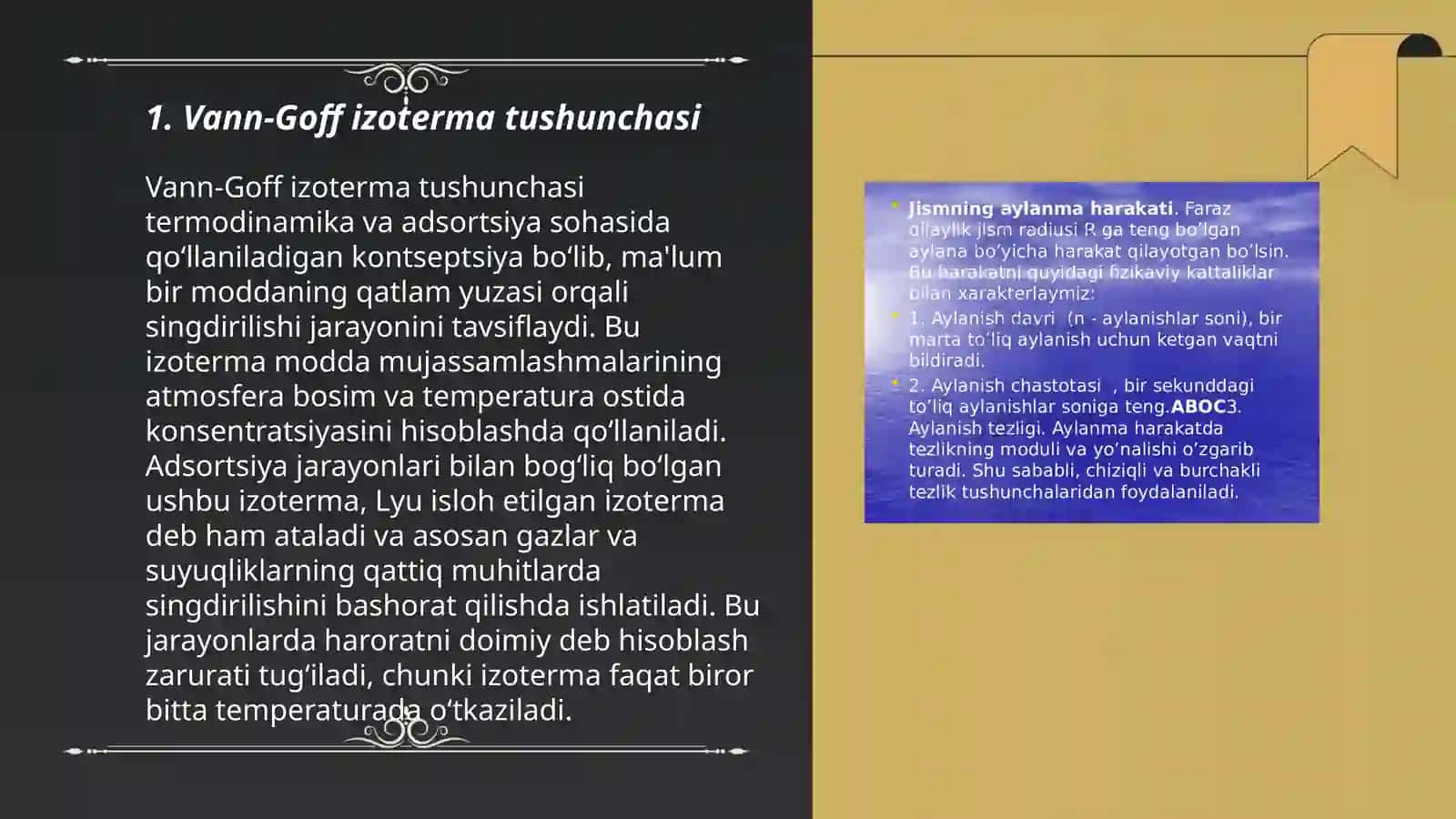 Vann-Goff izoterma tahlili 3