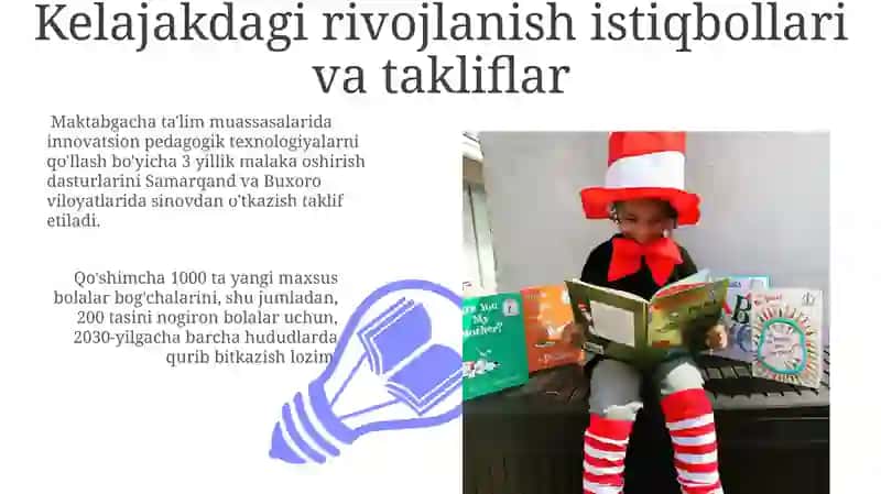 Maktabgacha talim tashkilotlarda innovatsiyalarni normativ huquqi qo'llab quvatlash 3