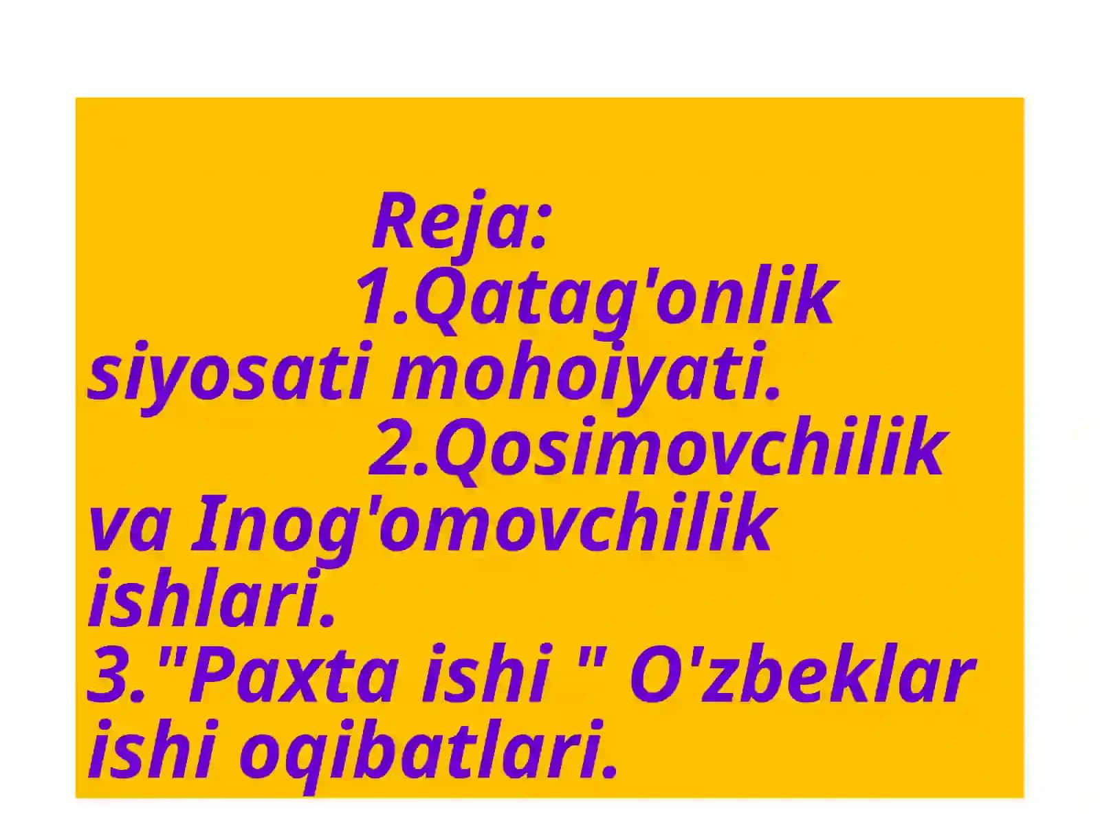 Qatog'onlik va jamoatlashtirish siyosati va uning foje aviy qibatlari 3