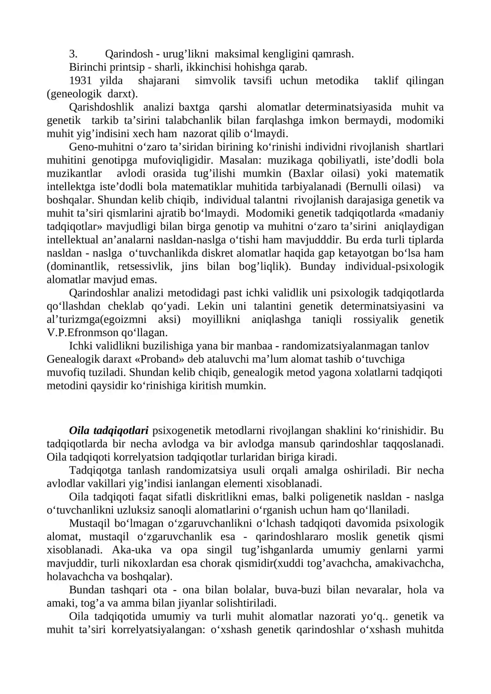 Psixоgenetik tadqiqоtlar 3