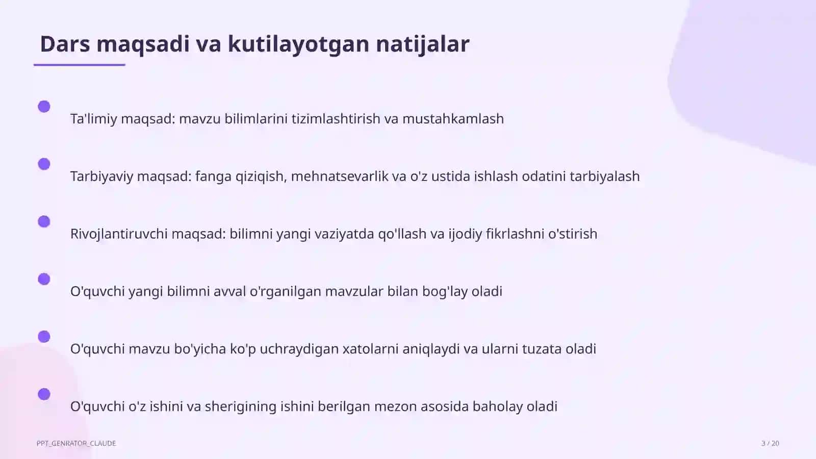 Vatanni sevish: davlat ramzlari (3-sinf) 3