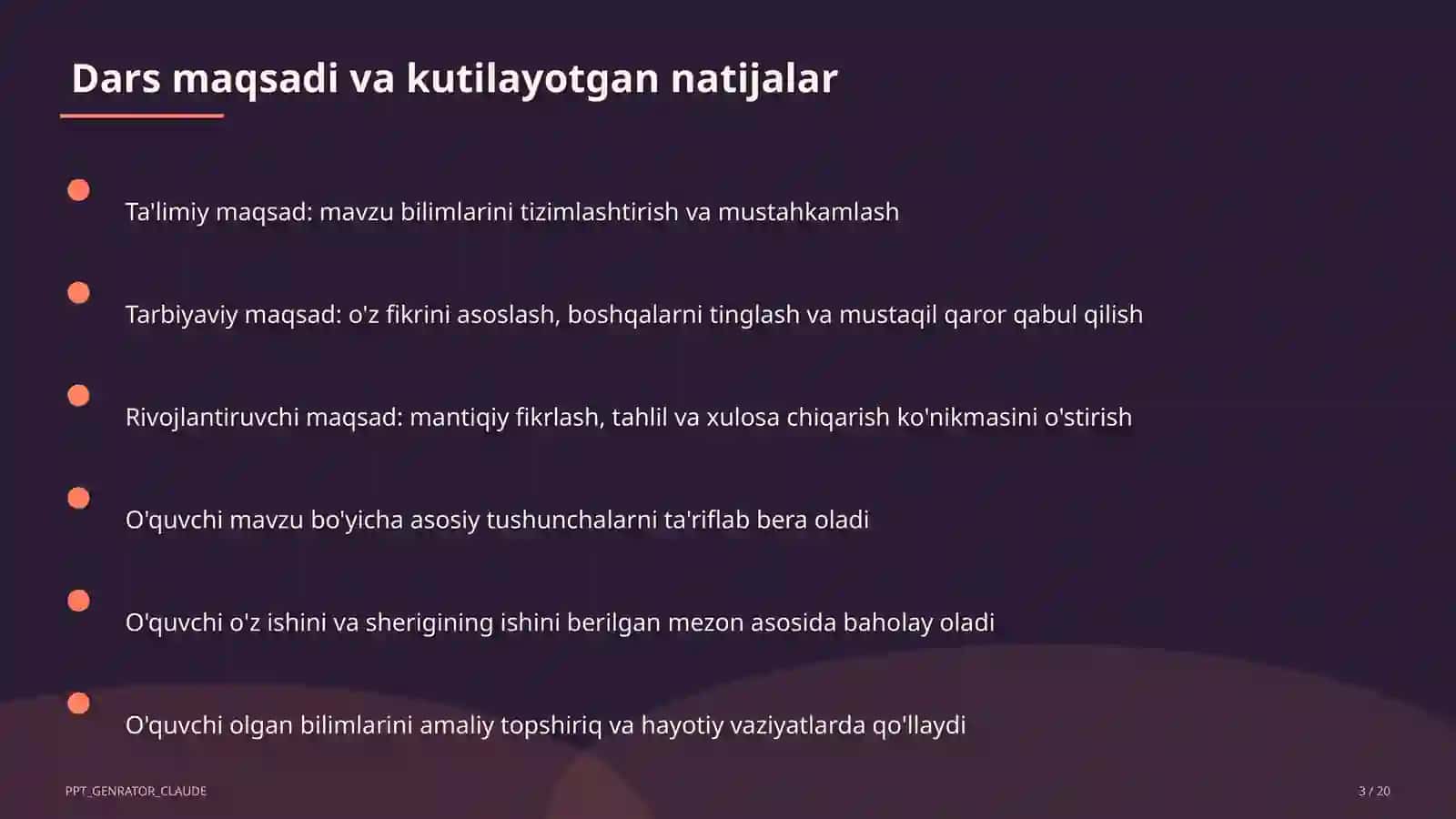 O'zbekiston relyefi va foydali qazilmalari (8-sinf) 3