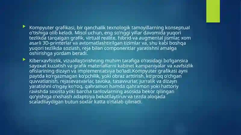 Kompyutergrafikasi 3