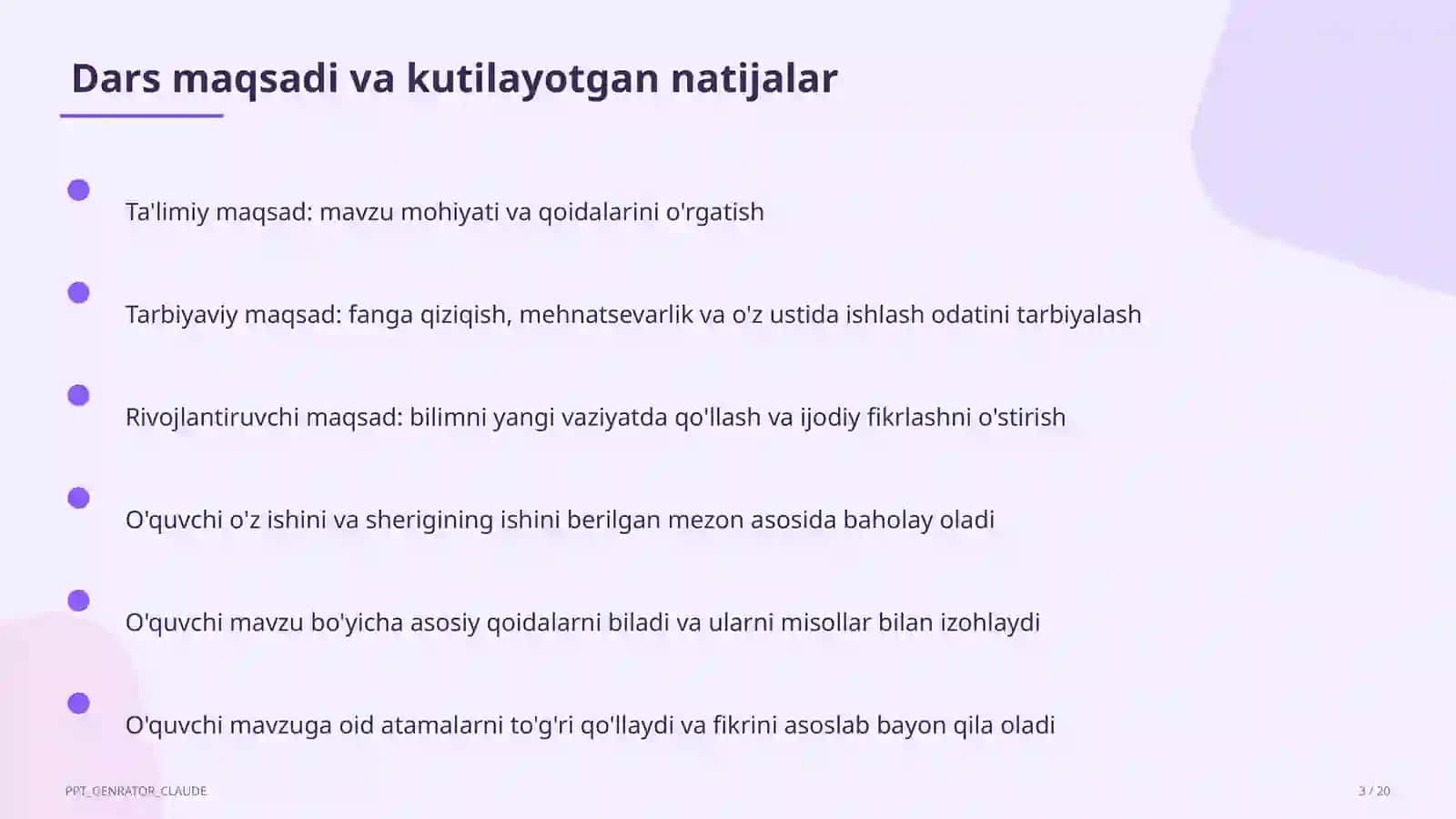 Masalalarni tenglama yordamida yechish (3-sinf) 3