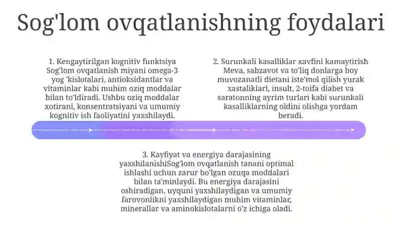 Maktab Hududida Hodimlar Va OʻQuvchilar Uchun SogʻLom Ovqatlanish Sharoitini Yaratish 3