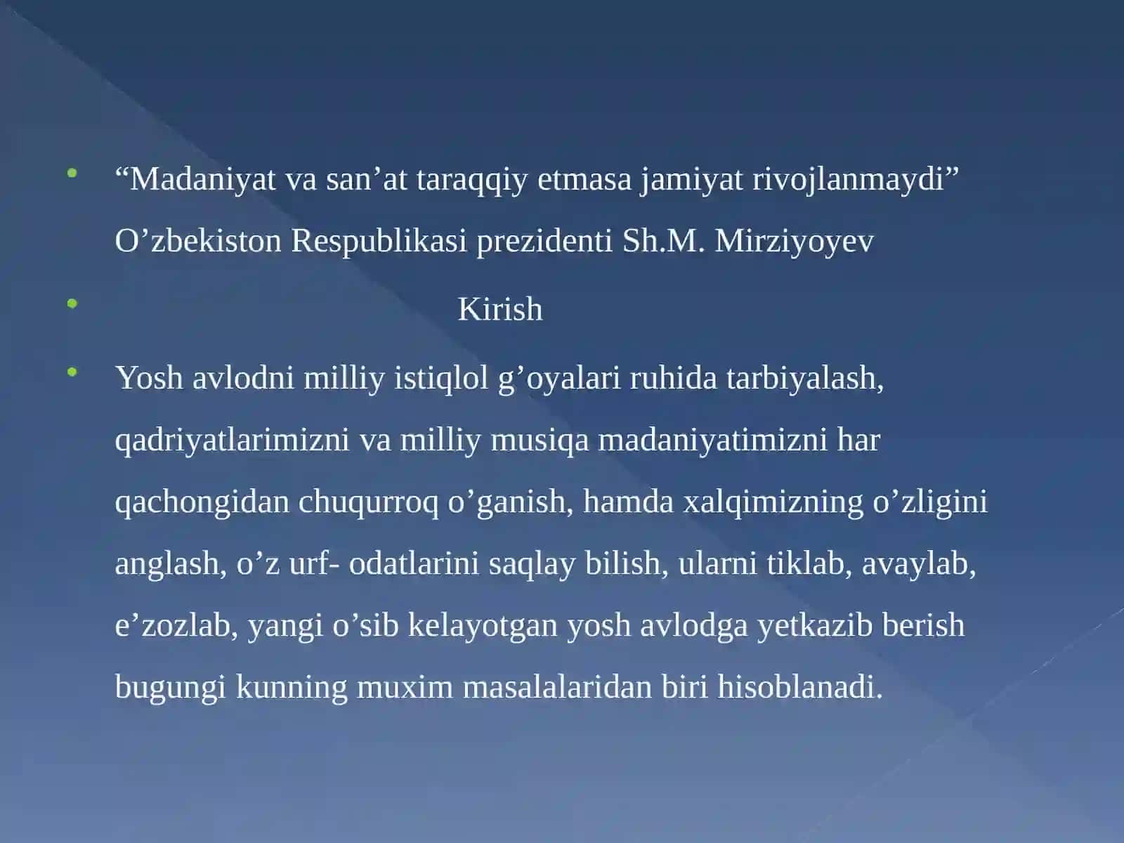 “Toshkent ufori” asarini o’rgatish 3
