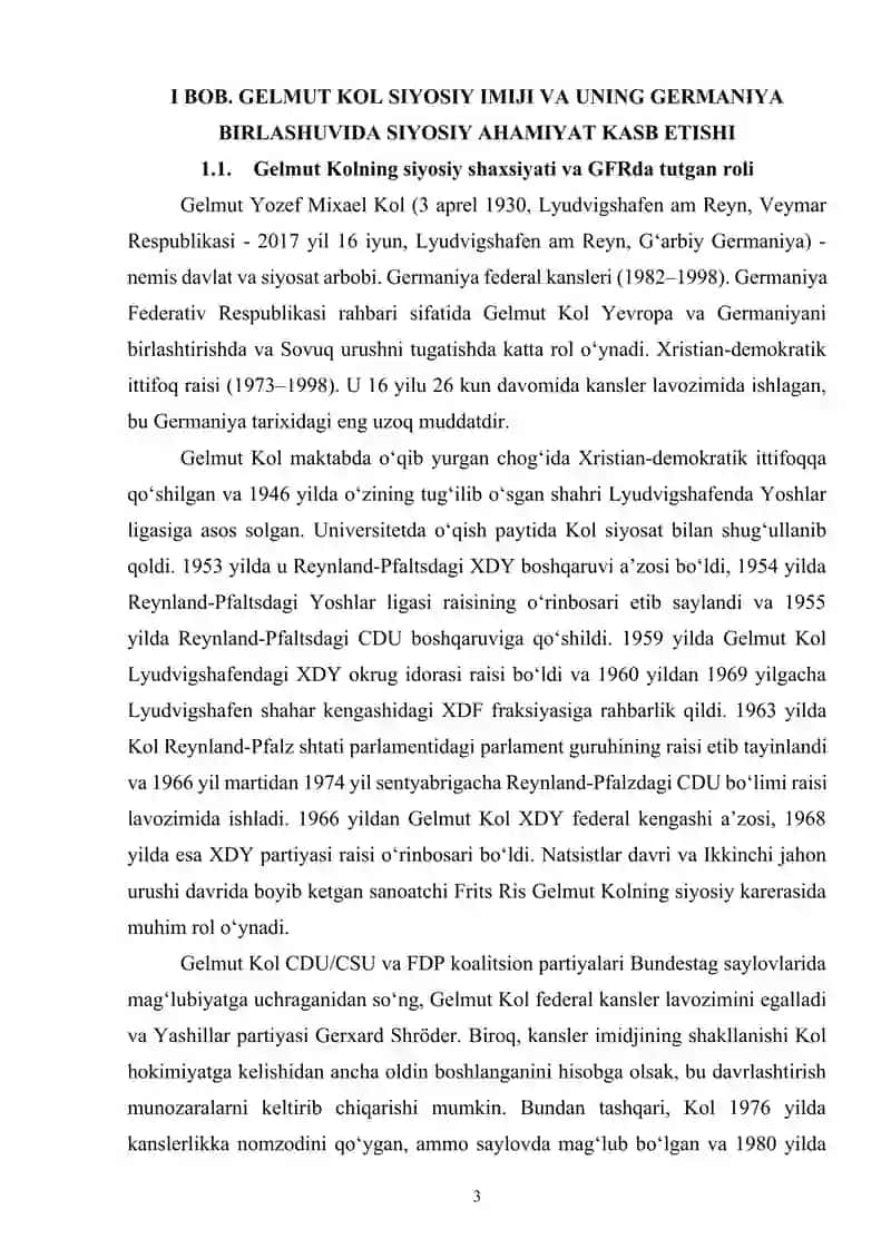 Gelmut Kol kanslerligi davrida GFRning ichki siyosati 3