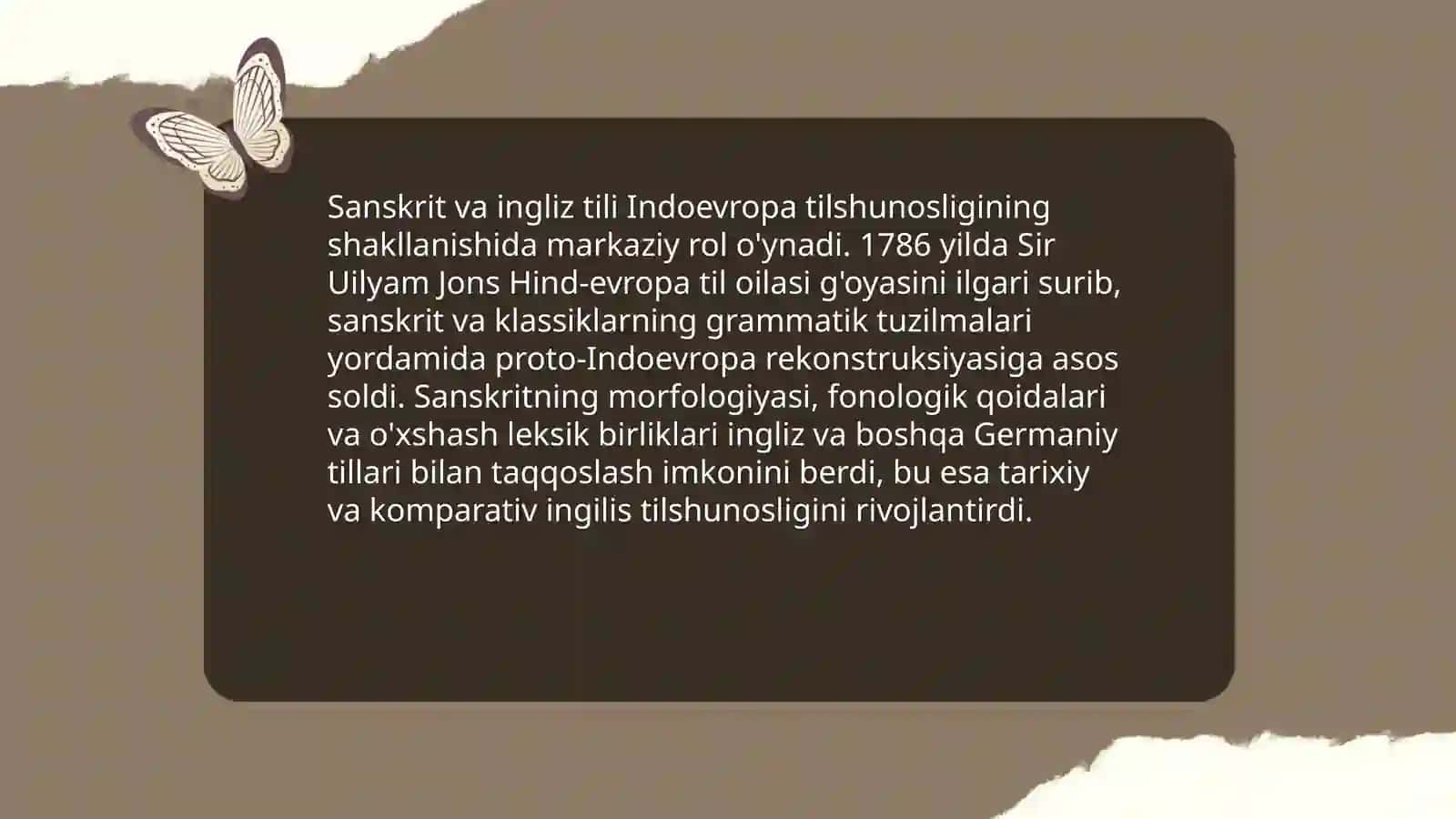 Ingliz tilining rivojida hind, xitoy, yunon tilshunosligining ahamiyati 3