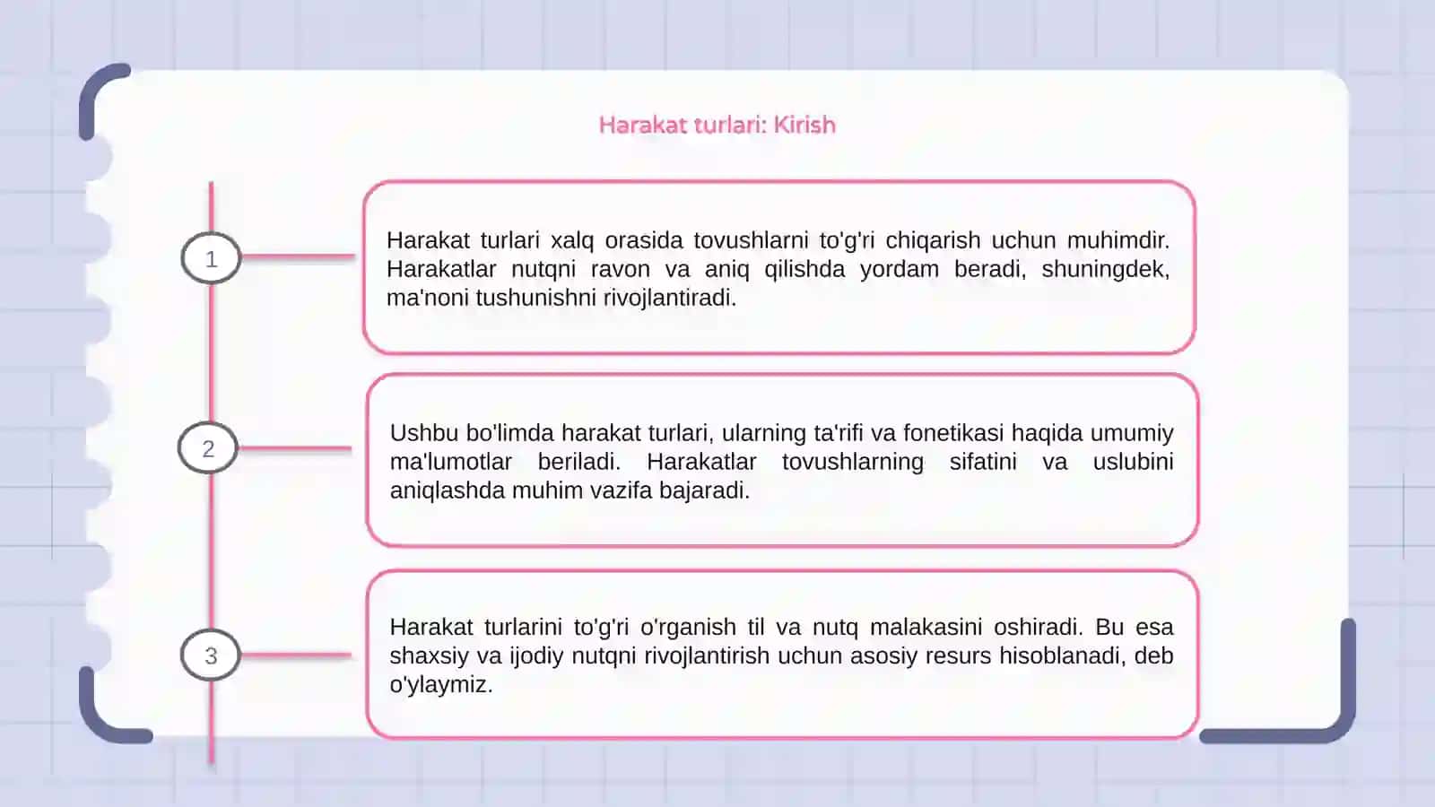 Harakat turlari 3