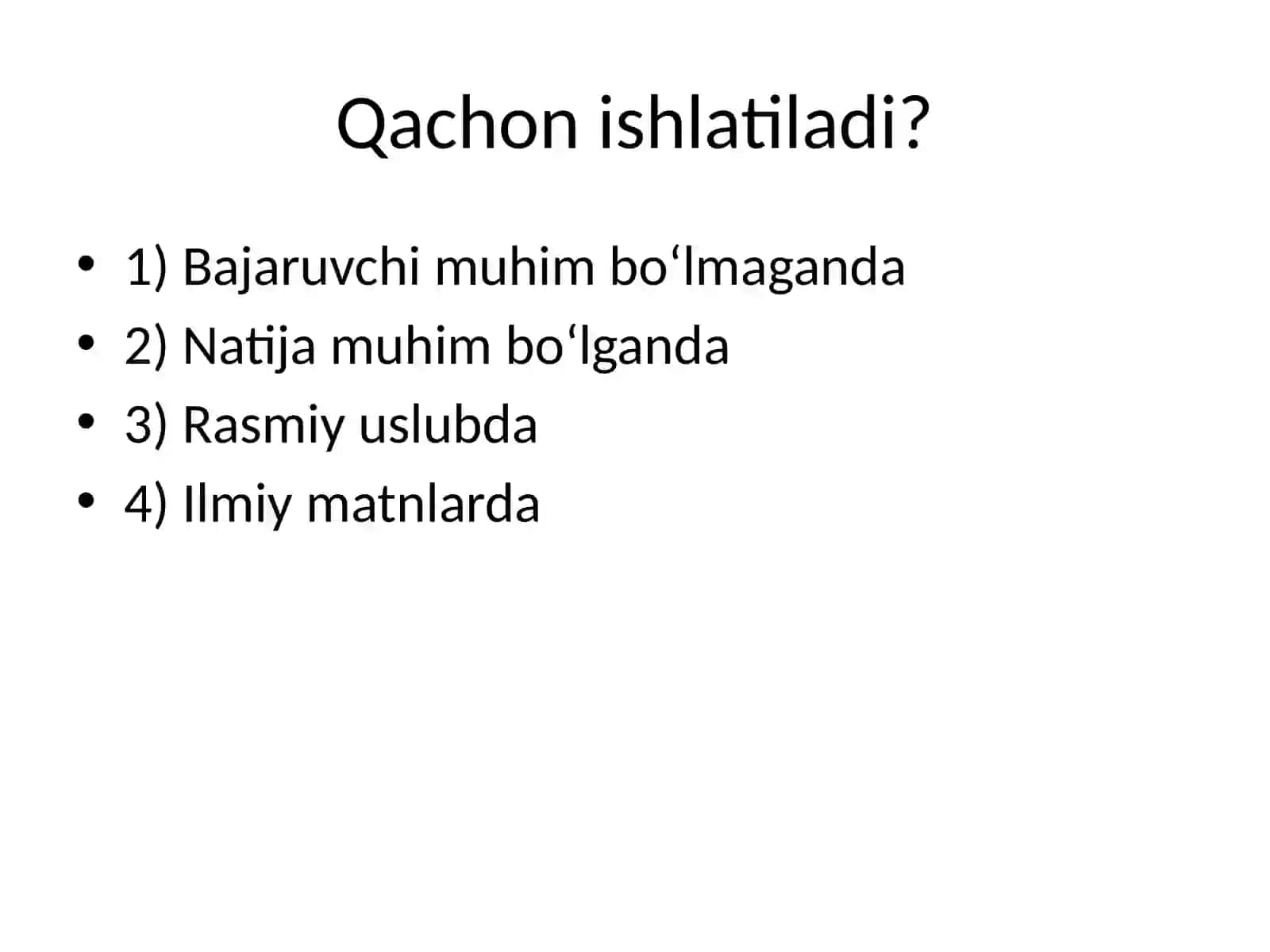 Ingliz tilida Passive Voice 3