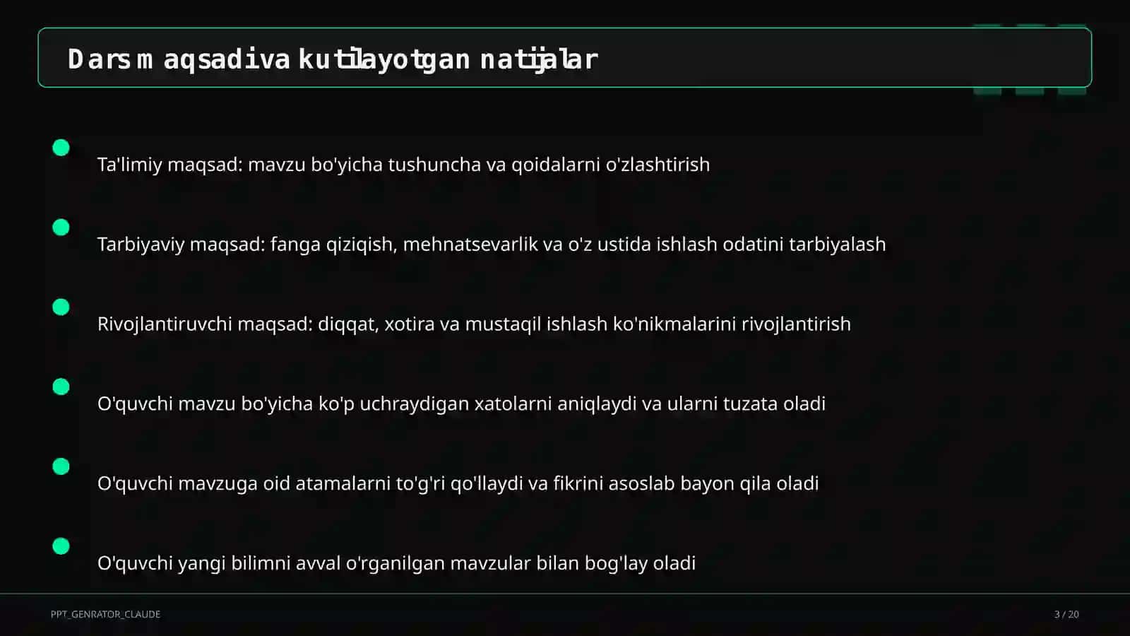 Kimyoviy formulalar va valentlik (7-sinf) 3