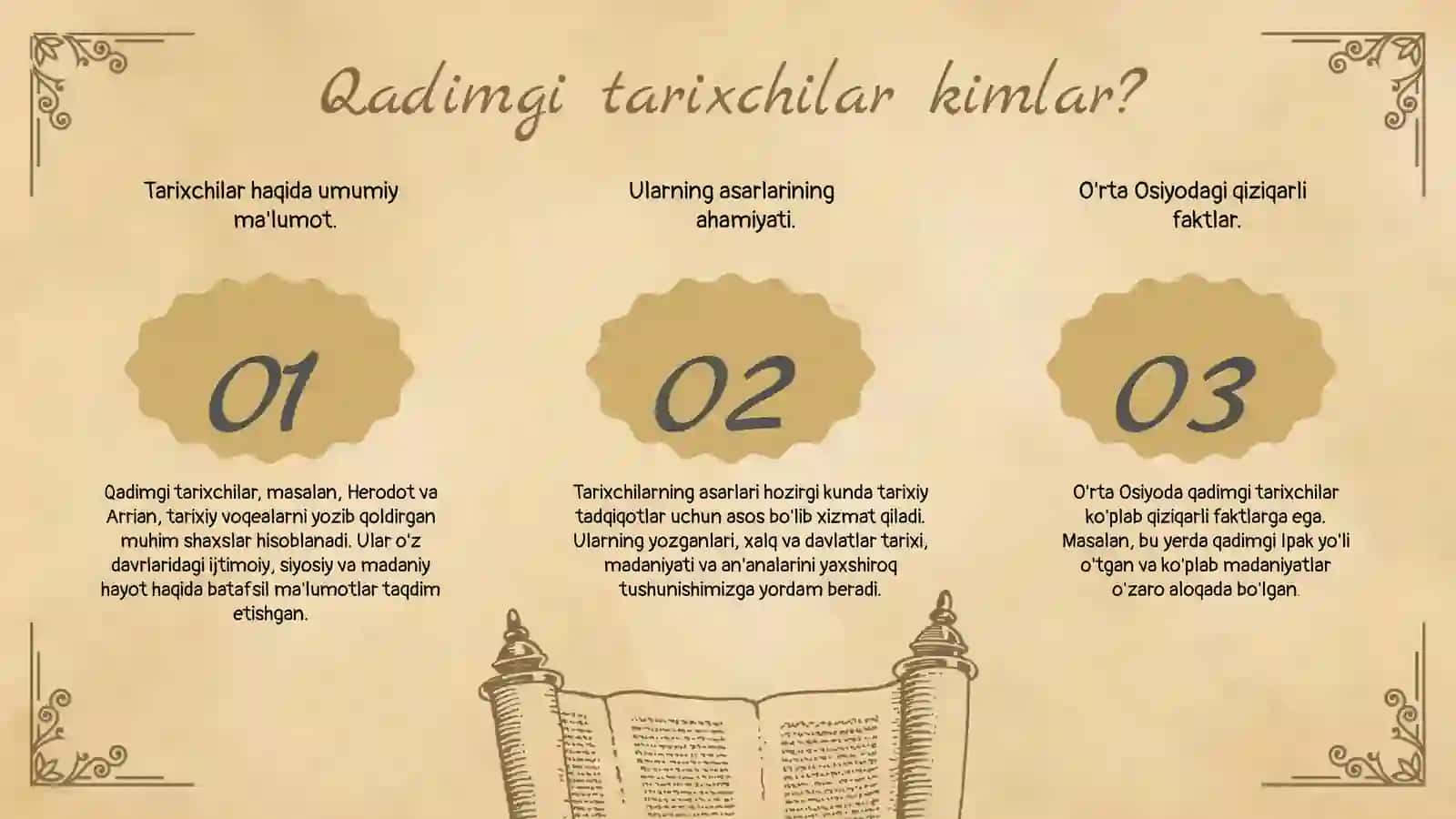 Qadimgi tarixchilar O'rta Osiyo haqida 3