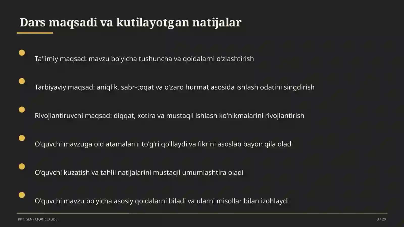 Tinish belgilari: nuqta, so'roq va undov (2-sinf) 3